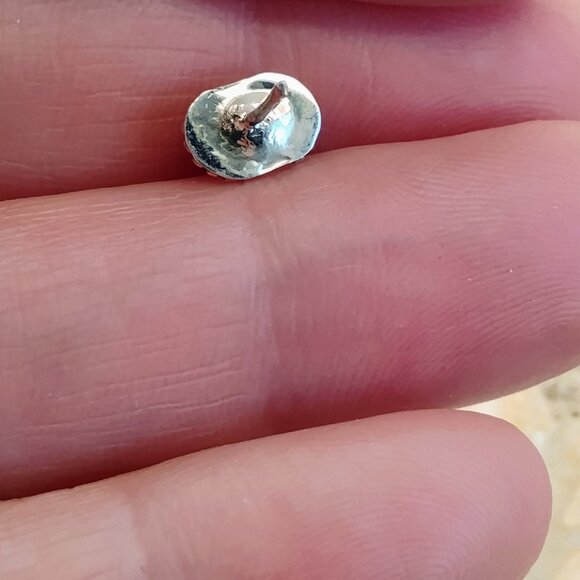 Sterling Silver Faceted Blue Sapphire Stud Earrings & Pendant Set Dainty Elegant - Picture 6 of 8